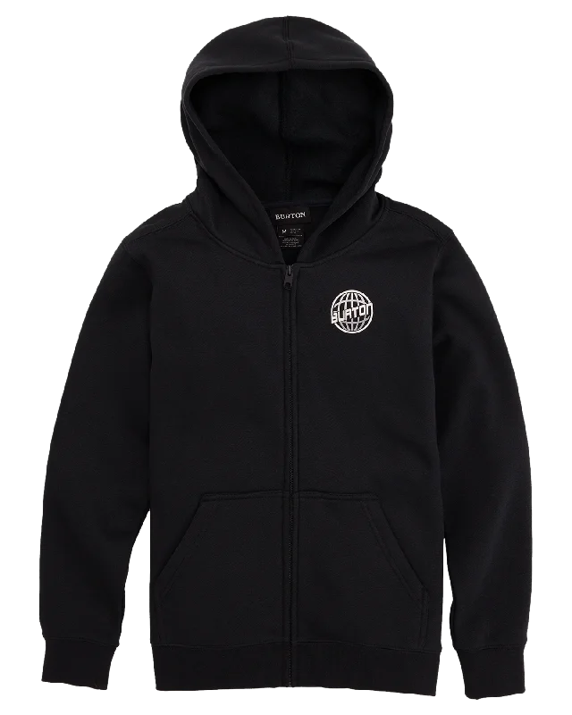 Burton Kids' Westdale Full-Zip Hoodie - True Black