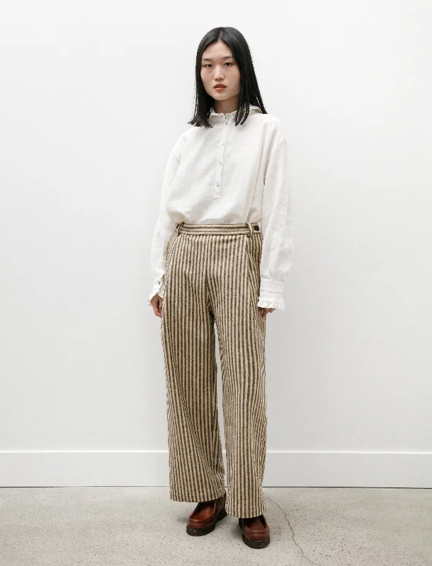 Portugese Striped Wool Georgia Trousers