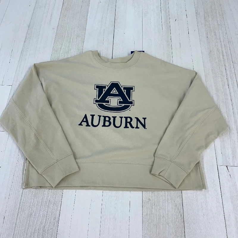 Champion Auburn Logo Sueded Crew