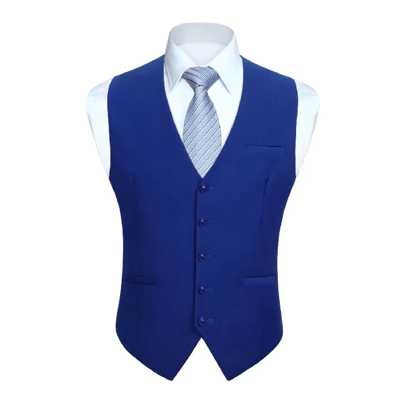 Formal Suit Vest - ROYAL BLUE