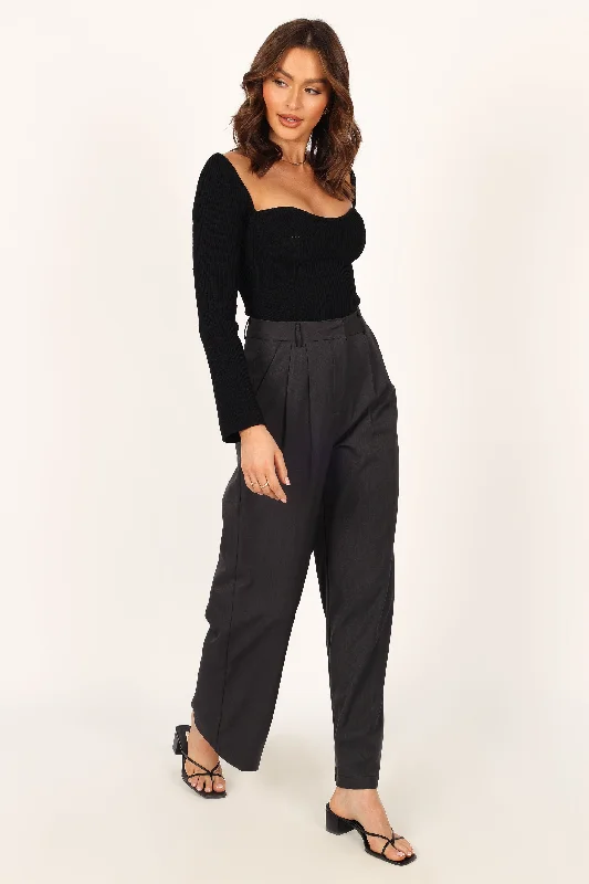 Karly Pants - Charcoal