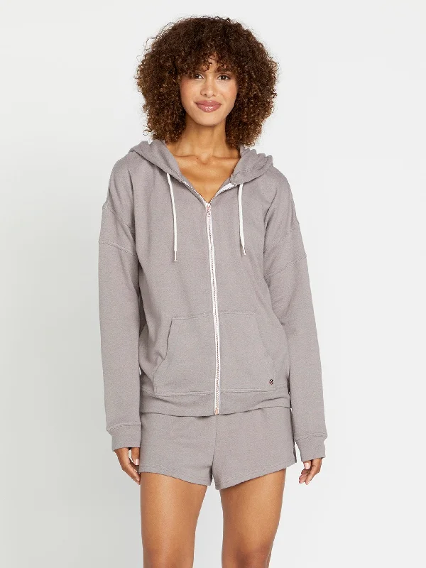 Lived in Lounge Zip Jacket - Daze Grey