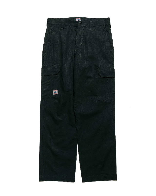 Randy's Garments Cargo Pant Cotton Ripstop Black