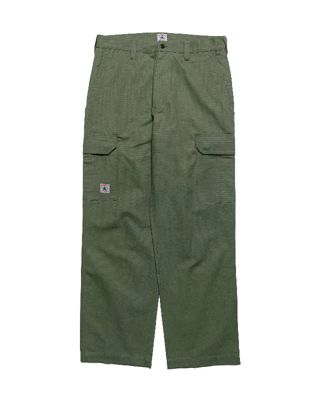 Randy's Garments Cargo Pant Cotton Ripstop Olive