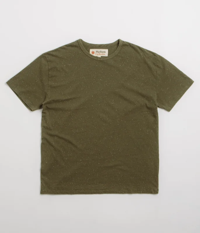 Mollusk Cosmos T-Shirt - Dark Mash Green