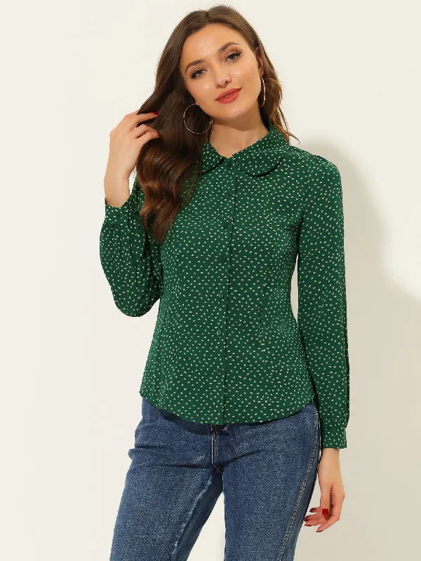 Dark Green-Dots