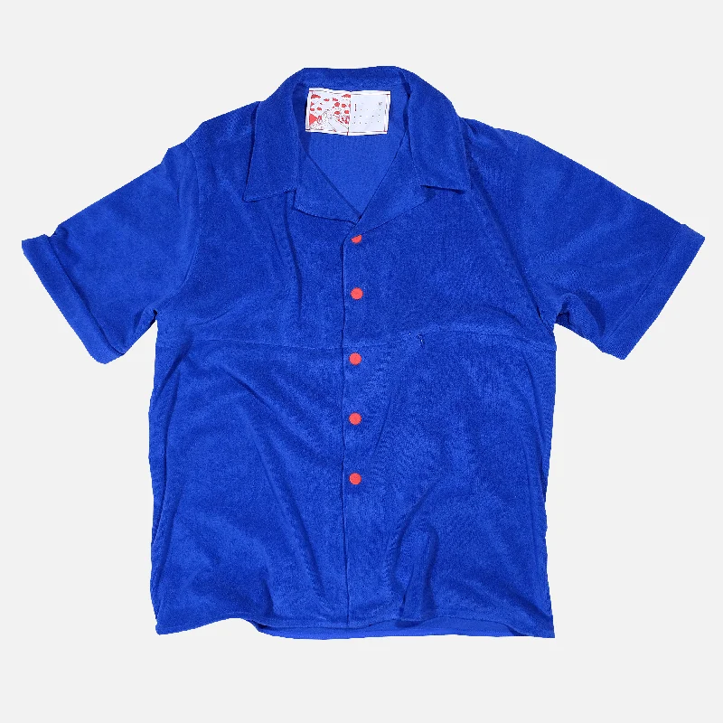 Short-sleeve Terry Overshirt